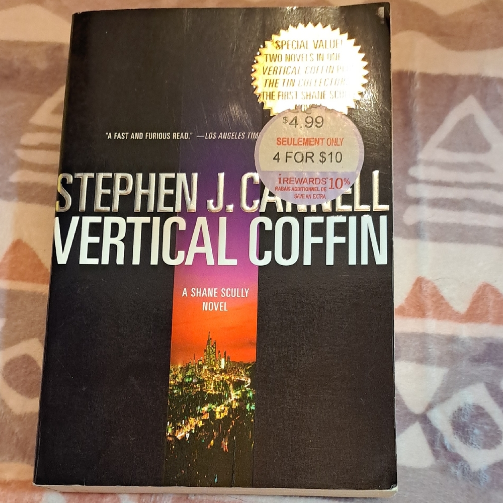 Vertical Coffin Book by Stephen J. Cannell